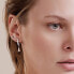 Фото #3 товара Silver round earrings with zircons Storie RZO004