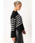 Фото #8 товара Women's Avalynn Striped Knit Sweater