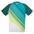 MUNICH Stripes Green short sleeve T-shirt