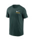 Men's Green Oakland Athletics Over the Shoulder T-shirt