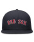 Фото #3 товара Men's Navy Boston Red Sox Evergreen Performance Fitted Hat