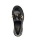 ფოტო #4 პროდუქტის Women's Almost Slip-On Lug Sole Round Toe Bit Loafer