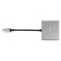 Фото #4 товара USB-концентратор Natec Fowler Mini - USB-C PD (с поддержкой Power Delivery), серого цвета