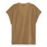 ფოტო #2 პროდუქტის SCOTCH & SODA Ladder Detail Loose Fit short sleeve v neck T-shirt