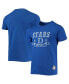 ფოტო #1 პროდუქტის Men's Royal Detroit Stars Negro League Wordmark T-shirt
