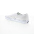 Фото #12 товара Vans Authentic VN000EE3W00 Mens White Canvas Lifestyle Sneakers Shoes