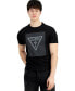 Фото #1 товара Men's Stitch Triangle Logo Short-Sleeve Crewneck T-Shirt
