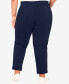 Фото #2 товара Plus Size Super Stretch Crop High Rise Pant