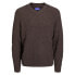 JACK & JONES Cosy Cable V Neck Sweater