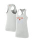 Фото #1 товара Women's Gray Clemson Tigers Game Time Tank Top