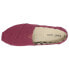 Фото #4 товара TOMS Alpargata Canvas Slip On Womens Red Flats Casual 10017715T