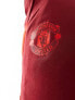 Фото #3 товара adidas Football Manchester United tracksuit joggers in burgundy