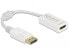 Delock 61015 - 0.15 m - DisplayPort - HDMI Type A (Standard) - Male - Female - Straight