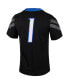 Фото #2 товара Men's Number 1 Black Boise State Broncos Untouchable Football Jersey