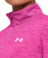 Фото #3 товара Women's Twist Tech Quarter-Zip Logo Top