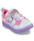 Toddler Girls Twinkle Sparks Ice 2.0 Light-Up Adjustable Strap Closure Casual Sneakers from Finish Line