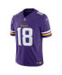 Men's Justin Jefferson Purple Minnesota Vikings Vapor F.U.S.E. Limited Jersey