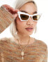 Фото #1 товара AIRE gamma ray scallop sunglasses in white