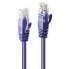 Фото #7 товара Lindy 0.5m Cat.6 U/UTP Cable - Purple - 0.5 m - Cat6 - U/UTP (UTP) - RJ-45 - RJ-45