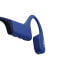 Фото #4 товара Спортивные Bluetooth-наушники Shokz Open Swim Синий Чёрный