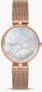 Фото #1 товара Skagen Damen Armbanduhr Karolina Solarbetriebene Rose-Tone Steel Mesh 36 mm SKW2980