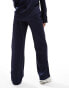 The Couture Club co-ord satin emblem trousers in navy