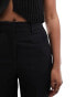 JJXX Mary high waisted tailored trousers in black