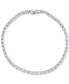 ფოტო #3 პროდუქტის Men's Lab Grown Diamond Tennis Bracelet (5 ct. t.w.) in 10k White Gold