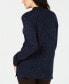 Karen Scott Women's Mock Neck Sweater Intrepid Neps L
