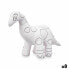 Фото #1 товара Плюшевая игрушка для раскраски Белый Чёрный Ткань 28 x 22 x 9 cm Динозавр (8 штук)