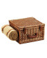 Cheshire English-Style Basket -Picnic, Coffee with Blanket for 2