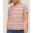 Sunset Coral Stripe