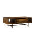 Фото #2 товара Superb Rustic Oak Coffee Table with Drawer