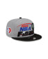 Men's Gray/Black Boston Celtics 2022 Eastern Conference Champions Locker Room 9FIFTY Snapback Adjustable Hat