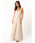 ფოტო #5 პროდუქტის Women's Sjon Contrast Strap Maxi Dress