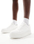 Фото #1 товара Pull&Bear chunky trainers in white