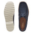 Фото #7 товара Clarks Durleigh Sail 26164454 Mens Blue Loafers & Slip Ons Boat Shoes