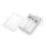 Фото #3 товара Case for 3 AA batteries with cover and switch - transparent