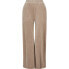 URBAN CLASSICS High Waist Straight Velvet pants