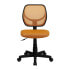 Фото #3 товара Mid-Back Orange Mesh Swivel Task Chair