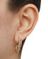 ფოტო #2 პროდუქტის Diamond Double Small Hoop Earrings (1/4 ct. t.w.) in 14k Gold-Plated Sterling Silver