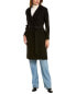 Фото #3 товара Cinzia Rocca Icons Wool Coat Women's Black 12