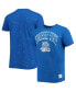 Фото #1 товара Men's Royal Tennessee State Tigers Bleach Splatter T-shirt