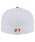 ფოტო #3 პროდუქტის Men's White, Pink Oakland Athletics 40th Team Anniversary 59FIFTY Fitted Hat