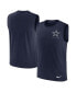 Men's Navy Dallas Cowboys Muscle Tank Top