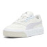 Puma Cali Court Leather Lace Up Womens Off White Sneakers Casual Shoes 39380207