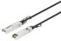 Фото #1 товара Intellinet SFP+ 10G Passives DAC Twinax-Kabel 0.5m MSA-konf. - Cable - Network