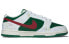 Фото #2 товара 【定制球鞋】 Nike Dunk Low Retro SE "Lottery" Jackpot 圣诞树泼墨 低帮 板鞋 男款 绿白红 / Кроссовки Nike Dunk Low DR9654-100