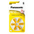 PANASONIC PR 10 Zinc Air 6 Pieces Batteries