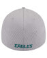 Фото #4 товара Men's Gray Philadelphia Eagles Active 39thirty Flex Hat